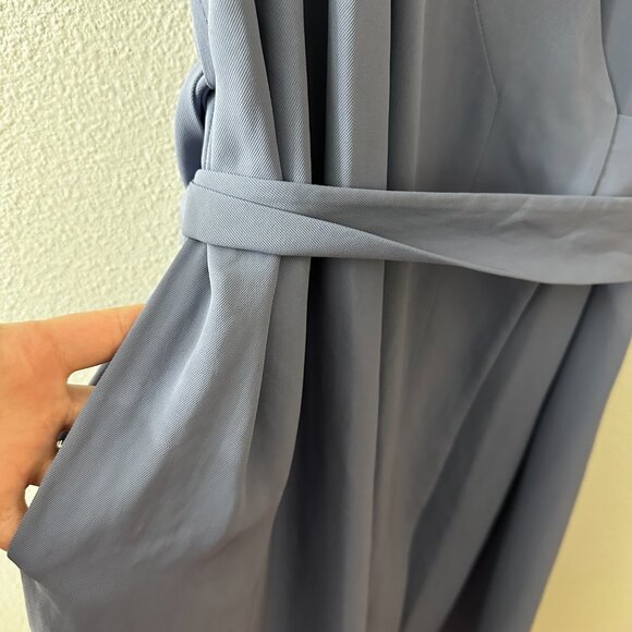 Everlane Blue Midi Dress - Picture 6 of 8